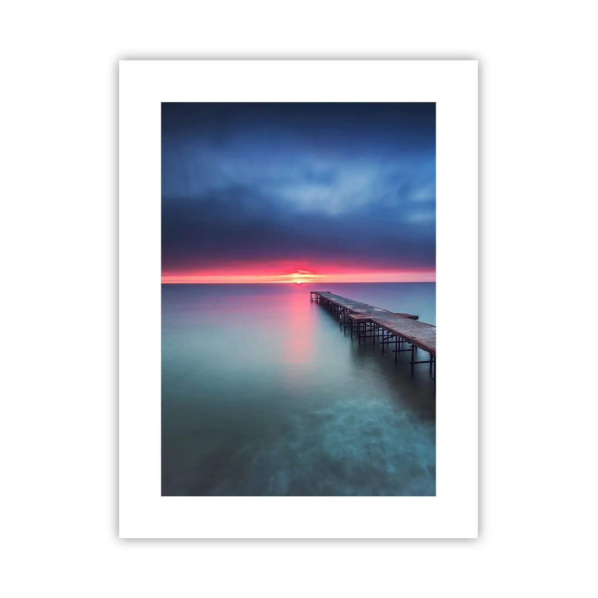 Plakat - Mellem himmel og jord - 30x40 cm