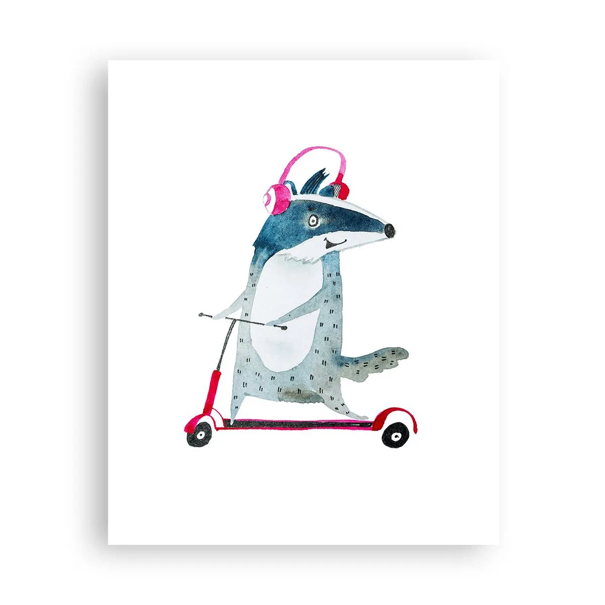 Plakat - Grævlingens glæder - 40x50 cm