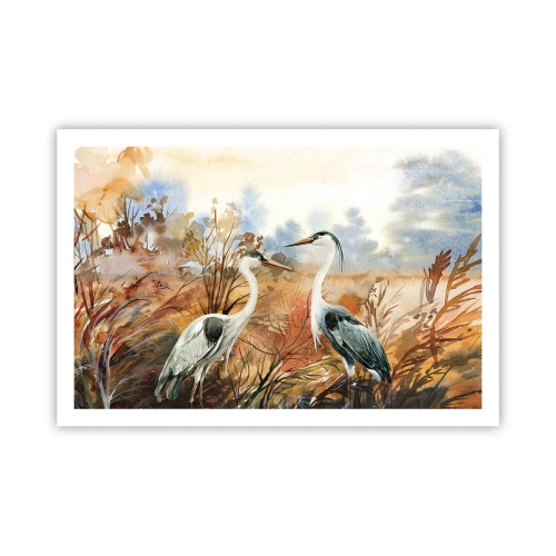 Plakat - Hvor skal vi hen om efteråret? - 91x61 cm