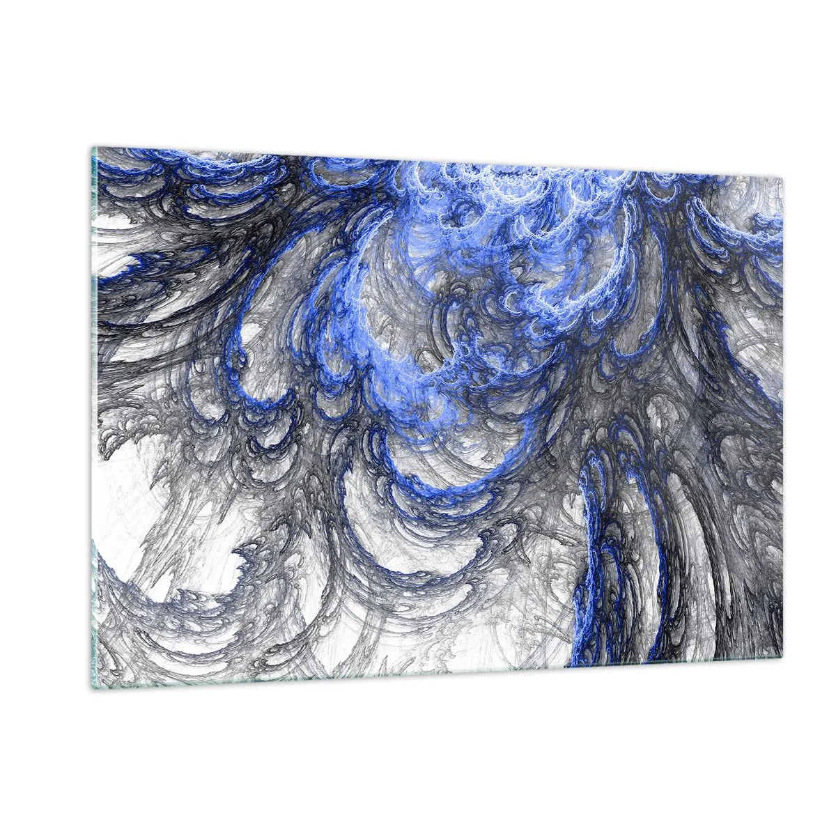 Billede på glas - En bølges fødsel - 120x80 cm
