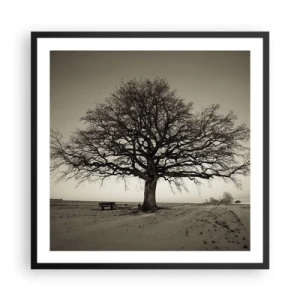 Plakat i sort ramme - Herfra og til evigheden - 60x60 cm