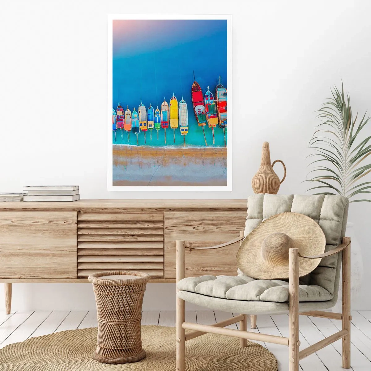 Plakat - Fra et fugleperspektiv - 50x70 cm