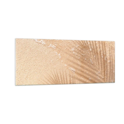 Billede på glas - Skyggen af en varm sommer - 100x40 cm