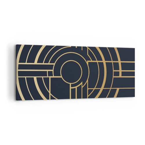 Lærredstryk - Billede på lærred - At vende tingene på hovedet - 120x50 cm