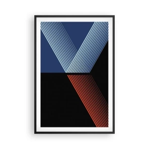 Plakat i sort ramme - En simpel historie - 61x91 cm