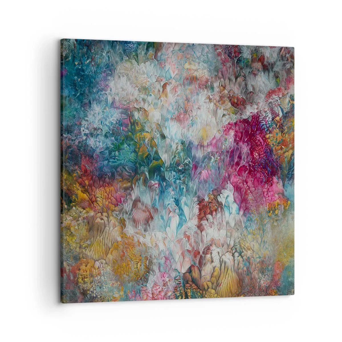 Lærredstryk - Billede på lærred - I fuldt flor - 50x50 cm