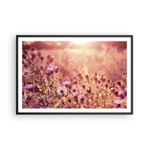 Plakat i sort ramme - Før sommeren er forbi - 91x61 cm