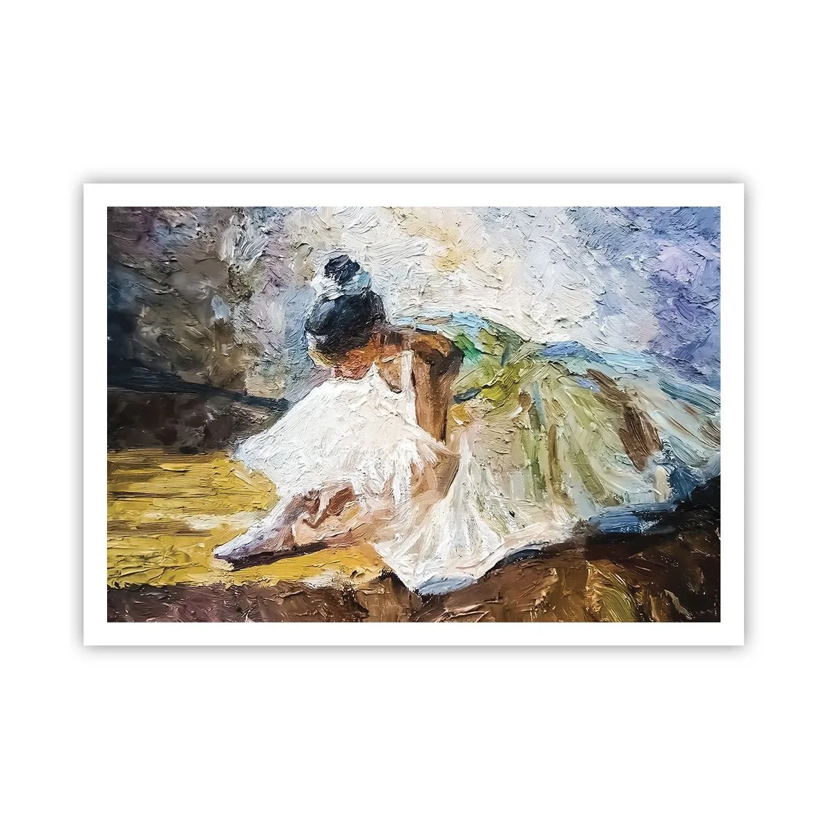 Plakat - Fra et maleri af Degas - 100x70 cm