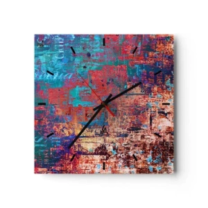 Vægur, Uret - Hukommelse og glemsel - 30x30 cm