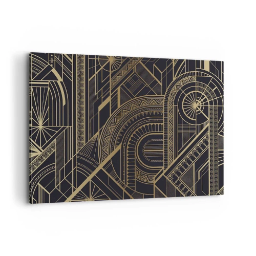 Lærredstryk - Billede på lærred - Koncepter, idéer, planer - 100x70 cm