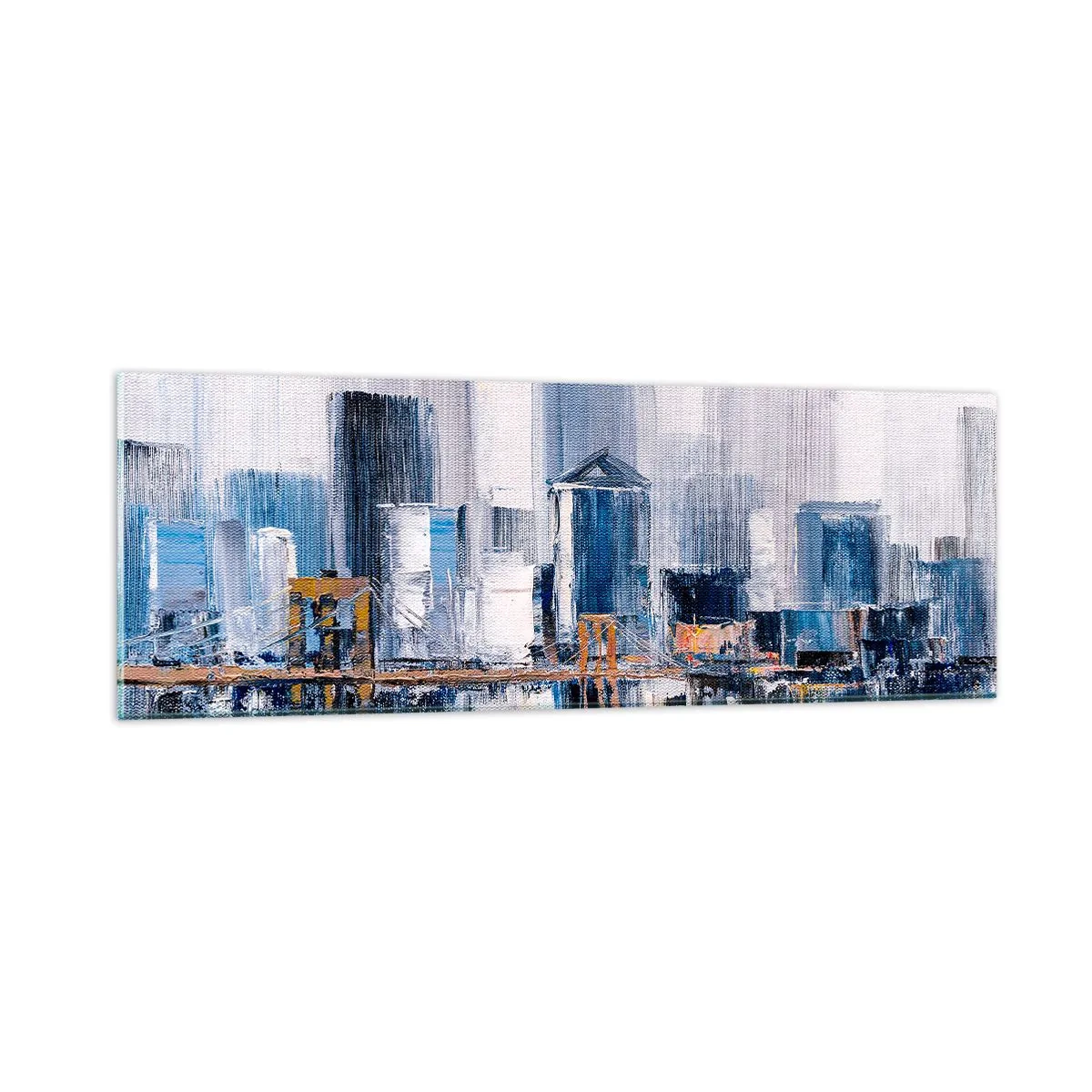 Billede på glas - Indtryk fra New York - 90x30 cm