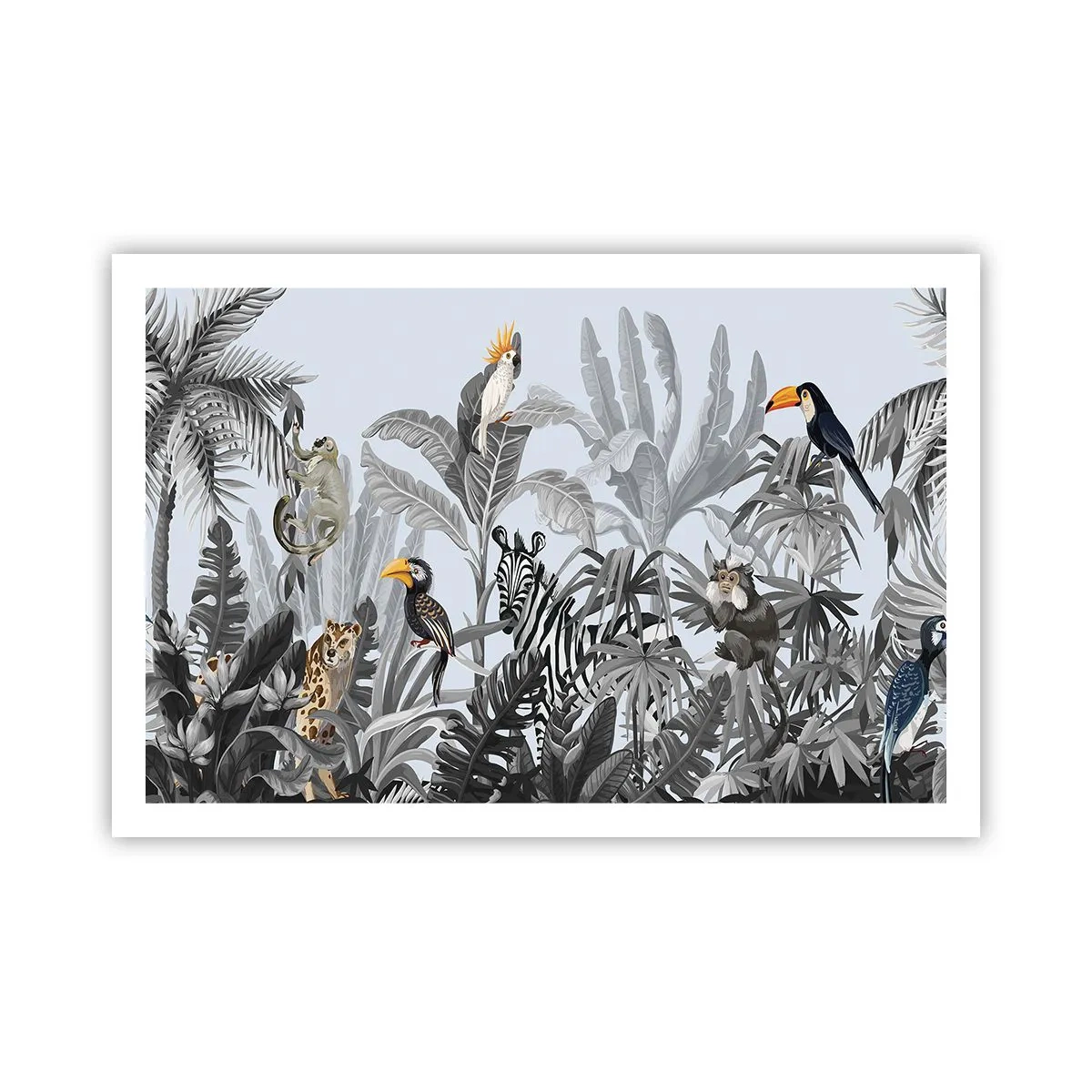Plakat - En afrikansk fabel - 91x61 cm