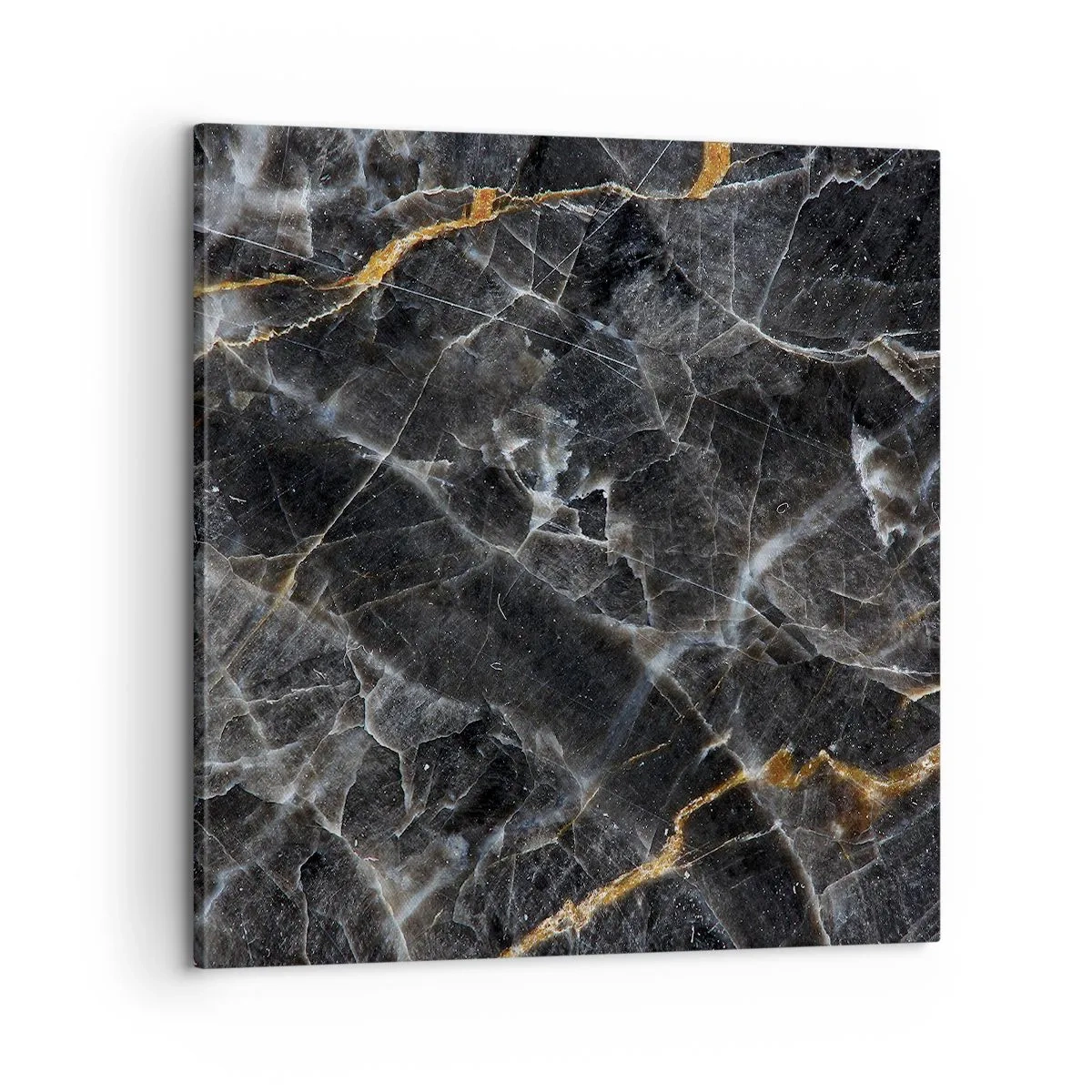 Lærredstryk - Billede på lærred - En stens indre liv - 60x60 cm