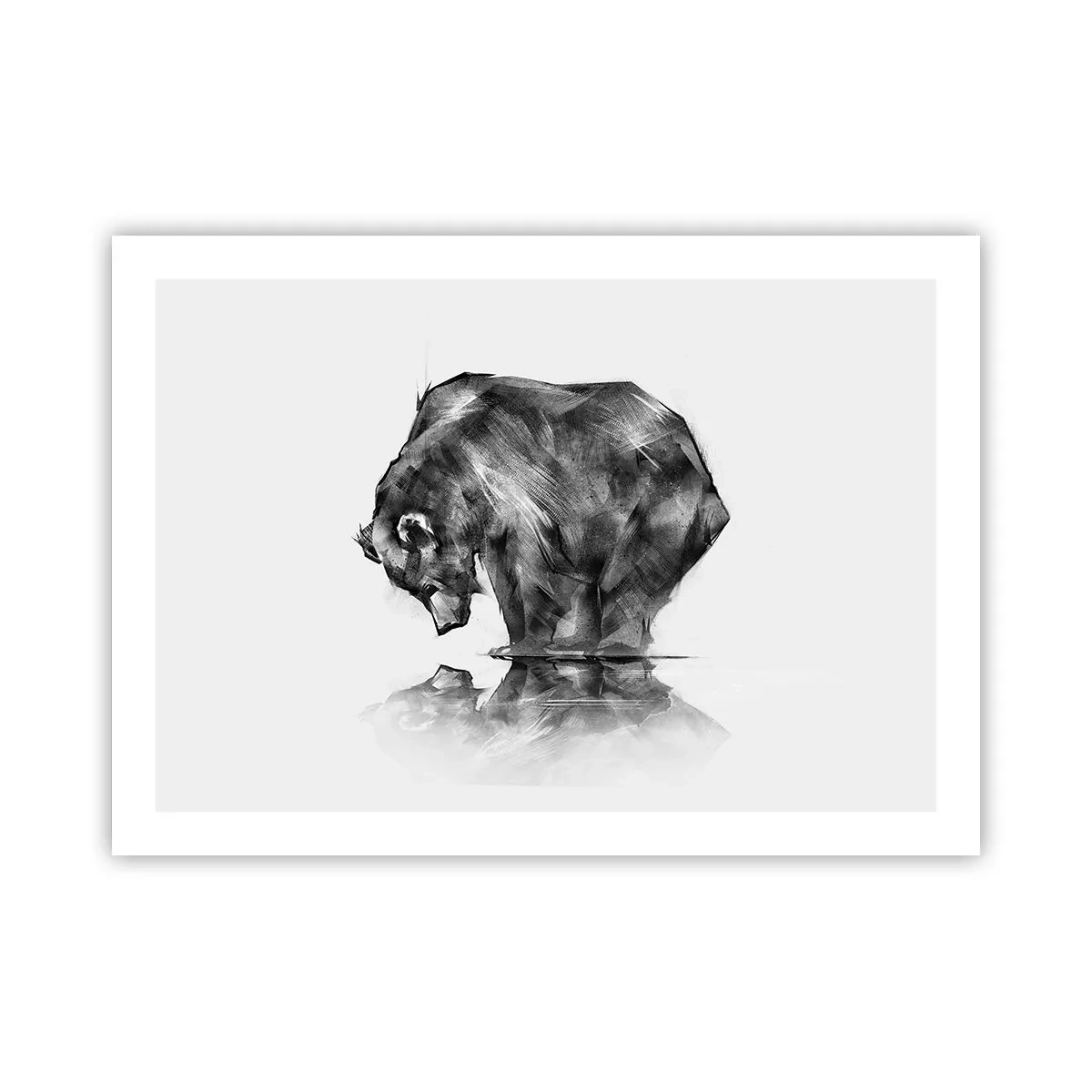 Plakat - Dejligt at se nogen tæt på - 70x50 cm