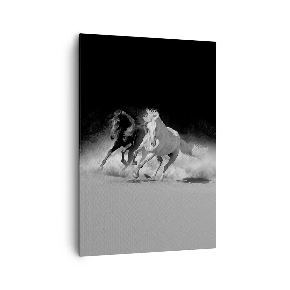 Lærredstryk - Billede på lærred - Frihedens galop - 70x100 cm
