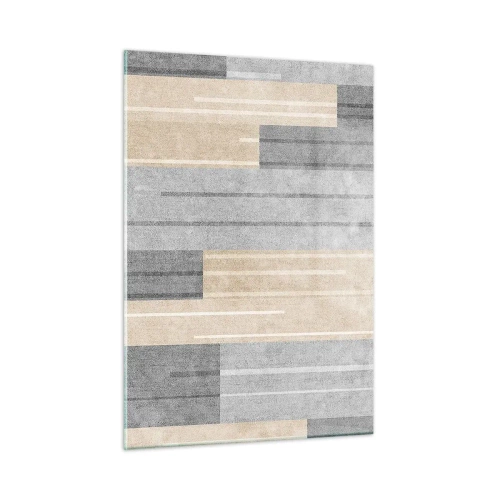 Billede på glas - Komposition: hold den lodret - 50x70 cm