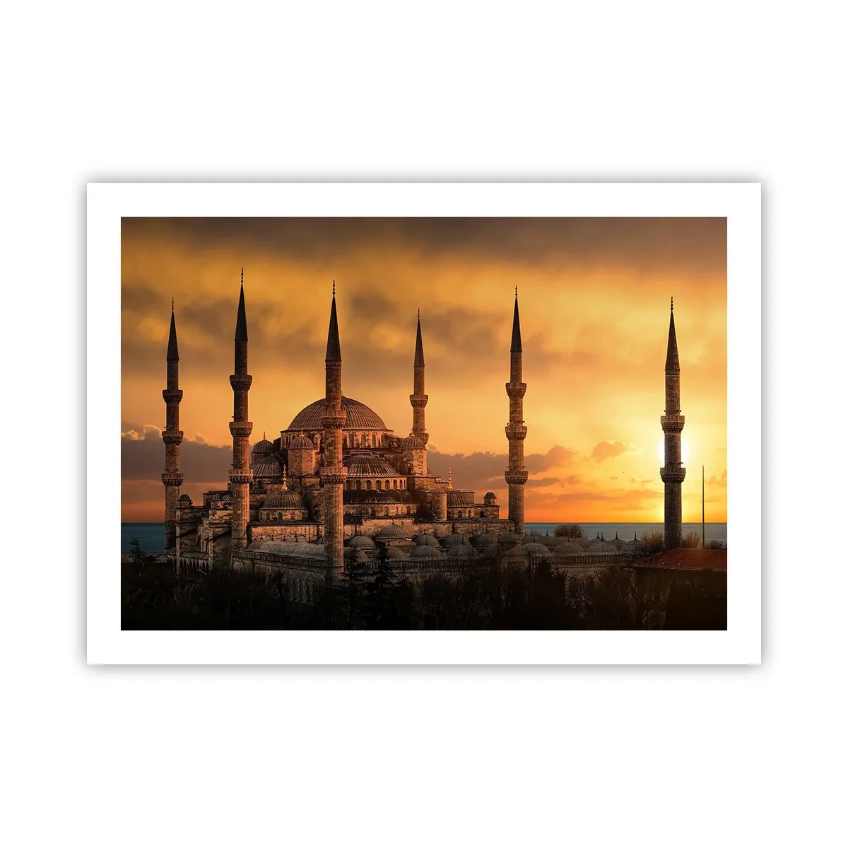 Plakat - Gud er stor - 70x50 cm