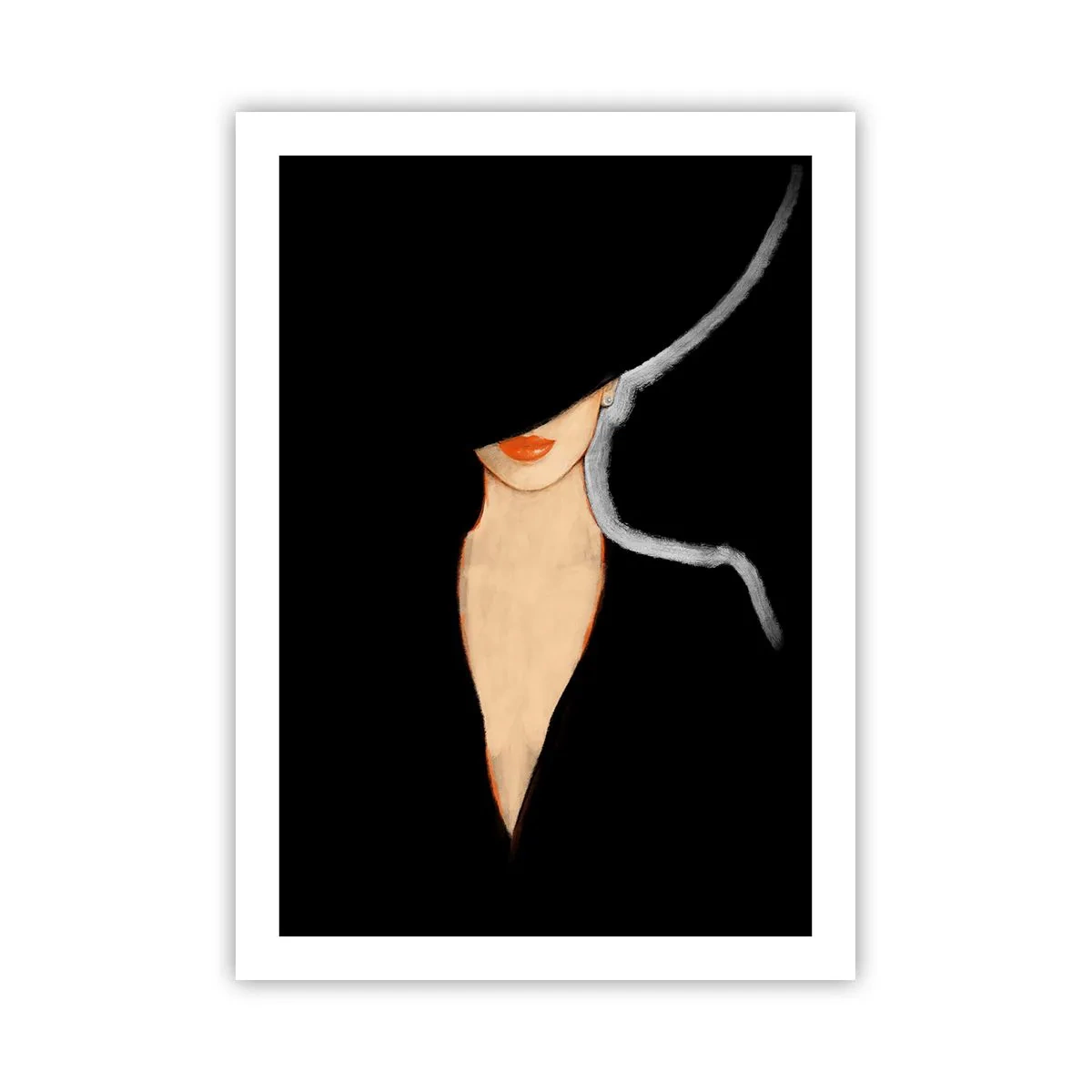 Plakat - Elegance og stil - 50x70 cm