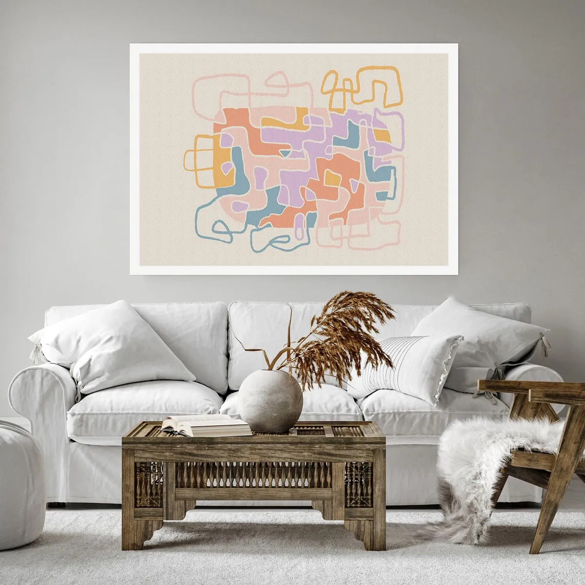 Plakat - Labyrint - et glædeligt eventyr - 70x50 cm
