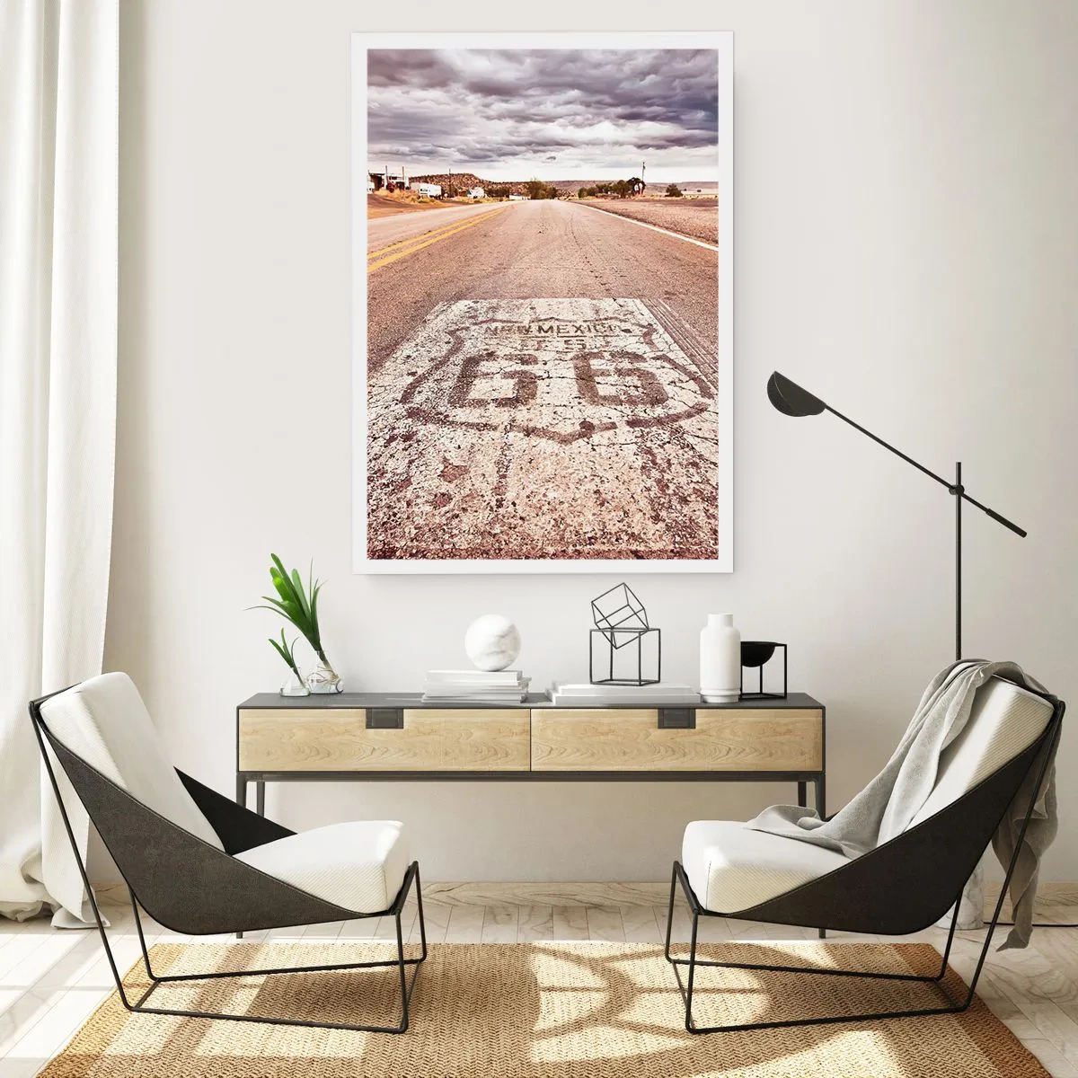 Plakat - Mother Road - amerikansk legende - 30x40 cm
