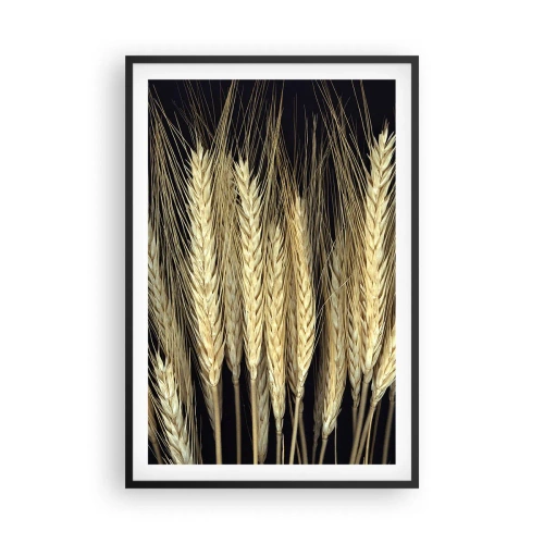 Plakat i sort ramme - Rustik magi - 61x91 cm