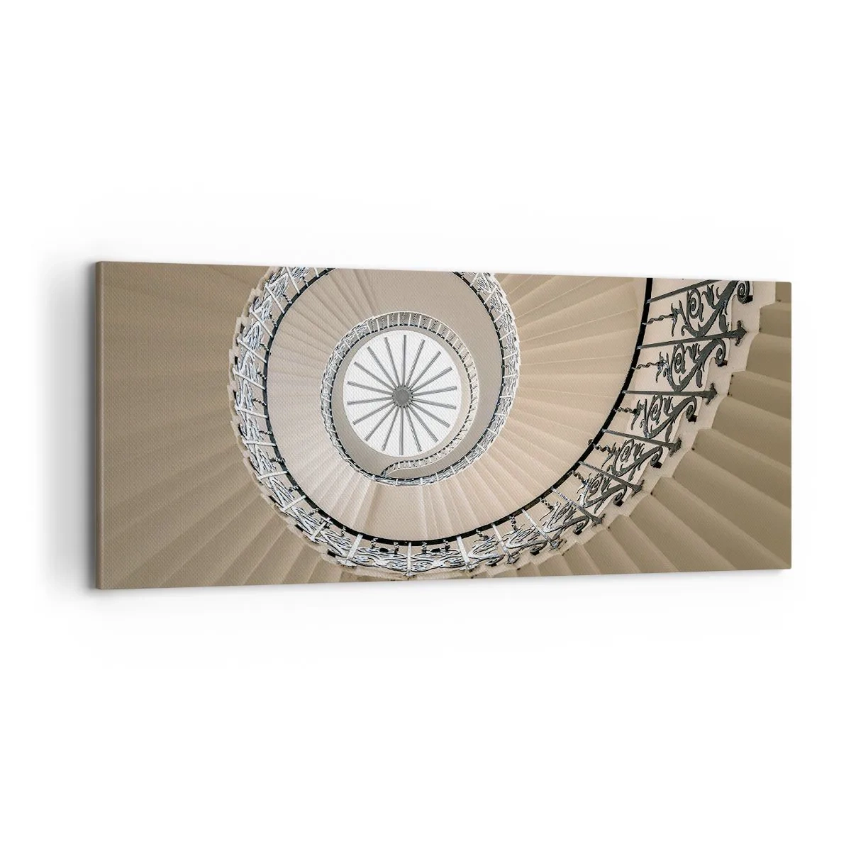 Lærredstryk - Billede på lærred - I midten af en skal - 100x40 cm