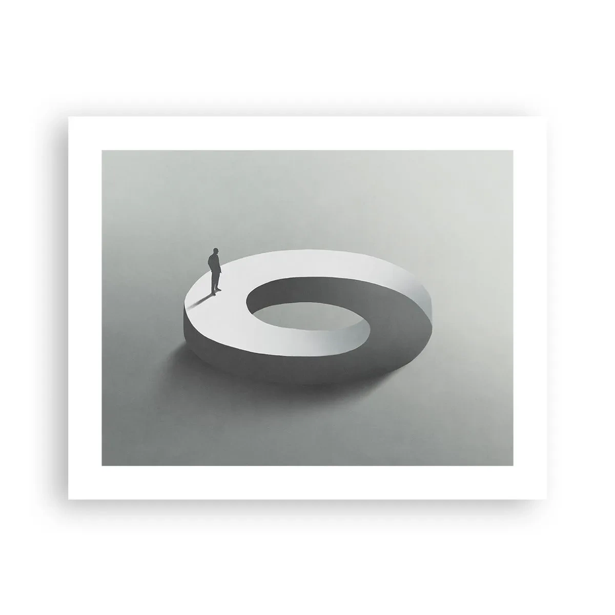 Plakat - Og vær klog - 50x40 cm