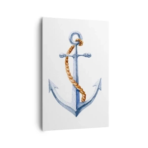 Lærredstryk - Billede på lærred - Ahoj eventyr! - 80x120 cm