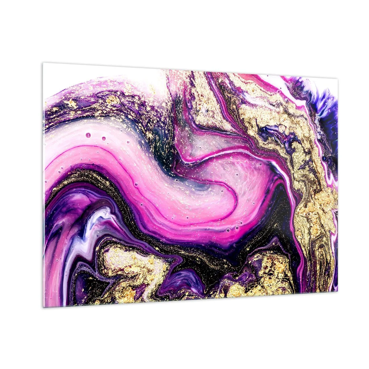 Billede på glas - Et øjeblik bag kulisserne - 100x70 cm