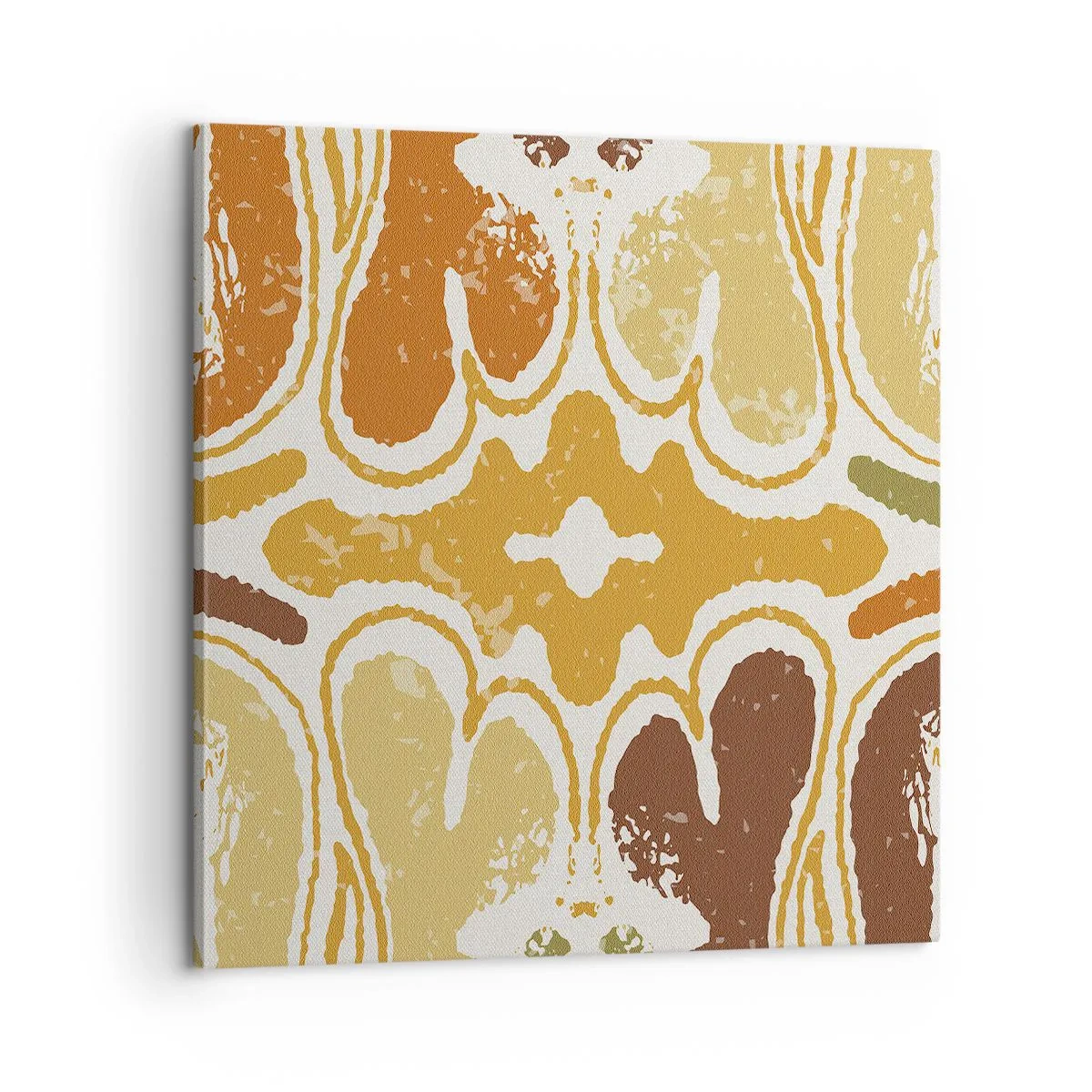 Lærredstryk - Billede på lærred - Sentimental abstraktion - 60x60 cm