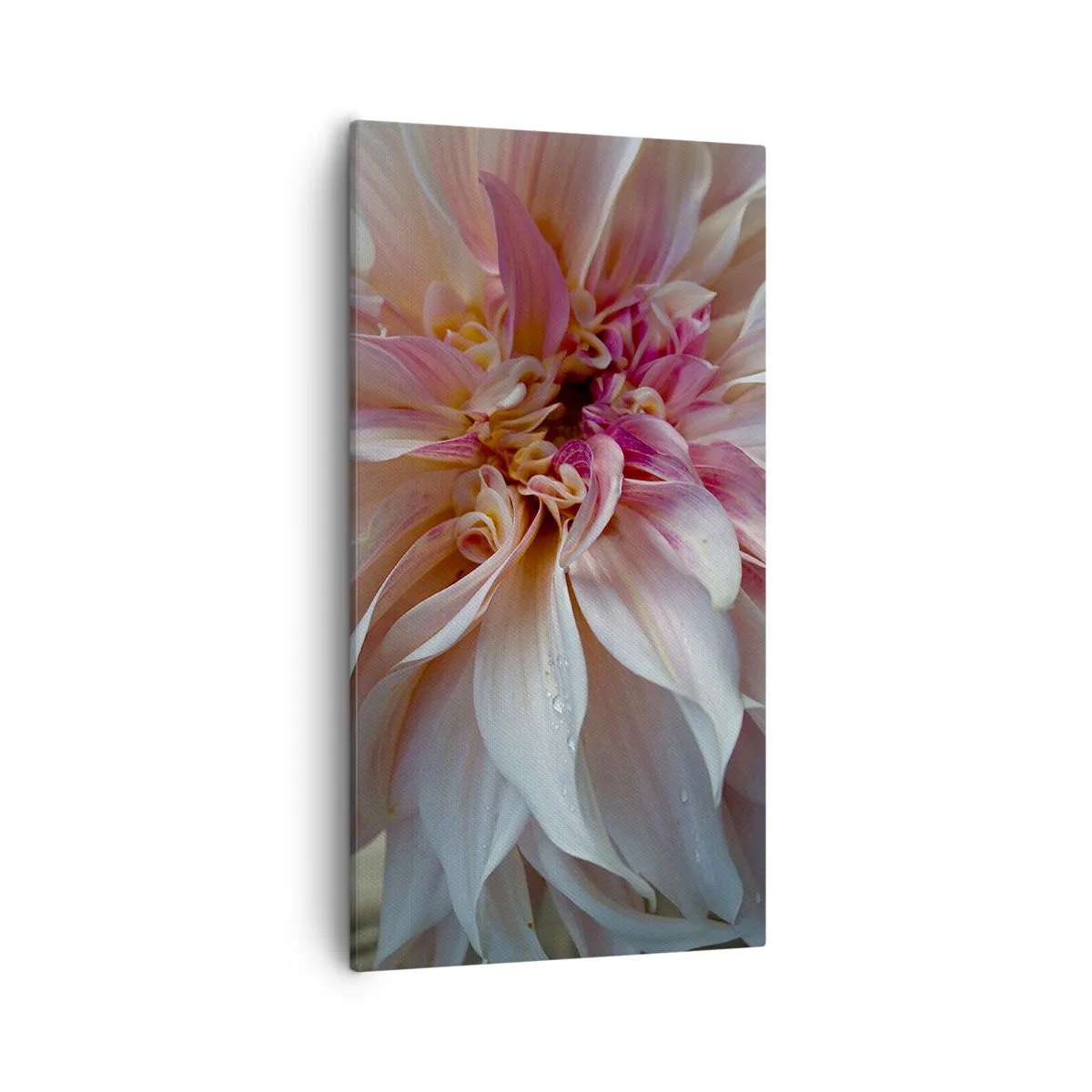 Lærredstryk - Billede på lærred - Blomstrende friskhed - 55x100 cm