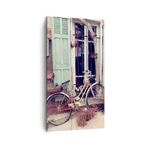 Lærredstryk - Billede på lærred - Længe leve provinsen - 45x80 cm