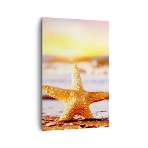 Lærredstryk - Billede på lærred - Maritime gave - 80x120 cm