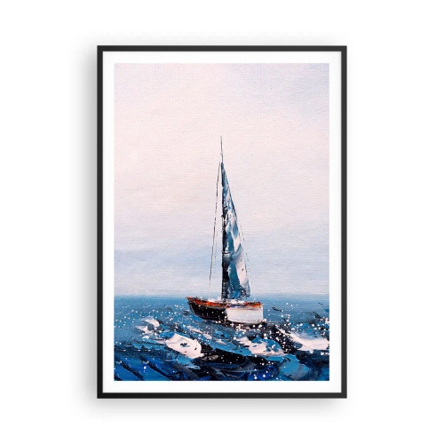 Plakat i sort ramme - Vindens broderskab - 70x100 cm