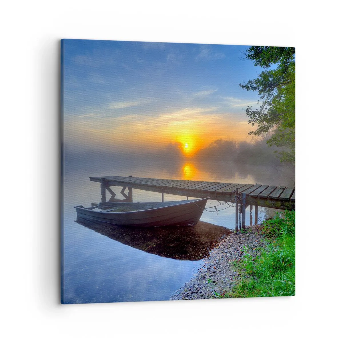 Lærredstryk - Billede på lærred - Hvordan det almindelige bliver til noget magisk - 50x50 cm