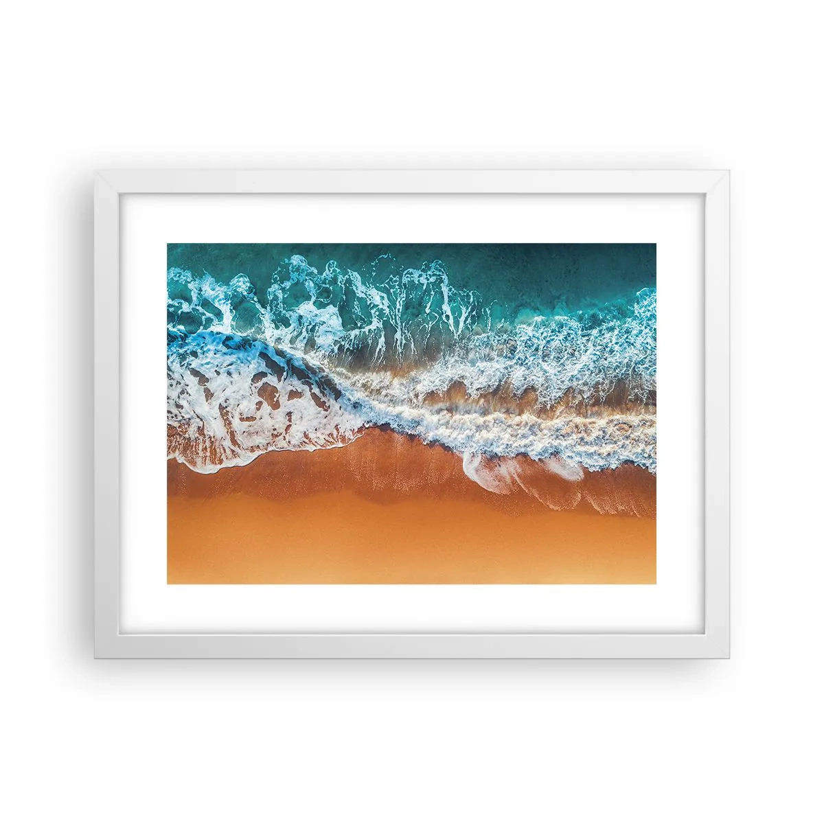 Plakat i hvid ramme - Altid i tandem - 40x30 cm