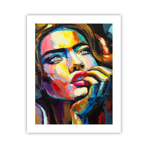 Plakat - Drømme som fugle svæver gennem himlen - 40x50 cm