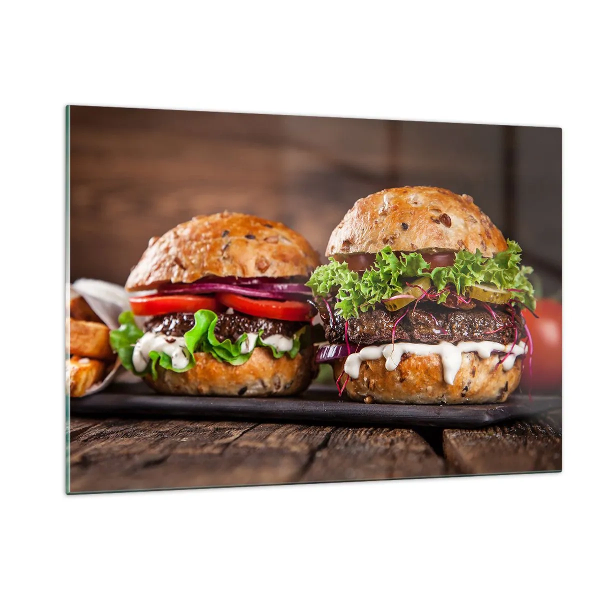 Billede på glas - American dream - 120x80 cm