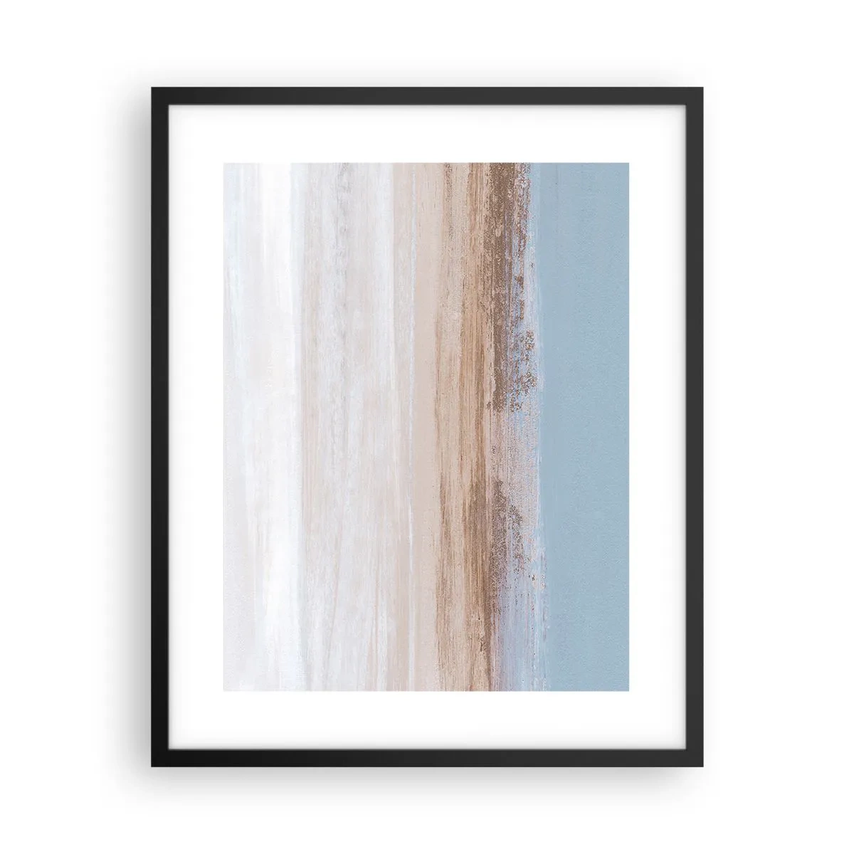 Plakat i sort ramme - Tvetydigt landskab - 40x50 cm