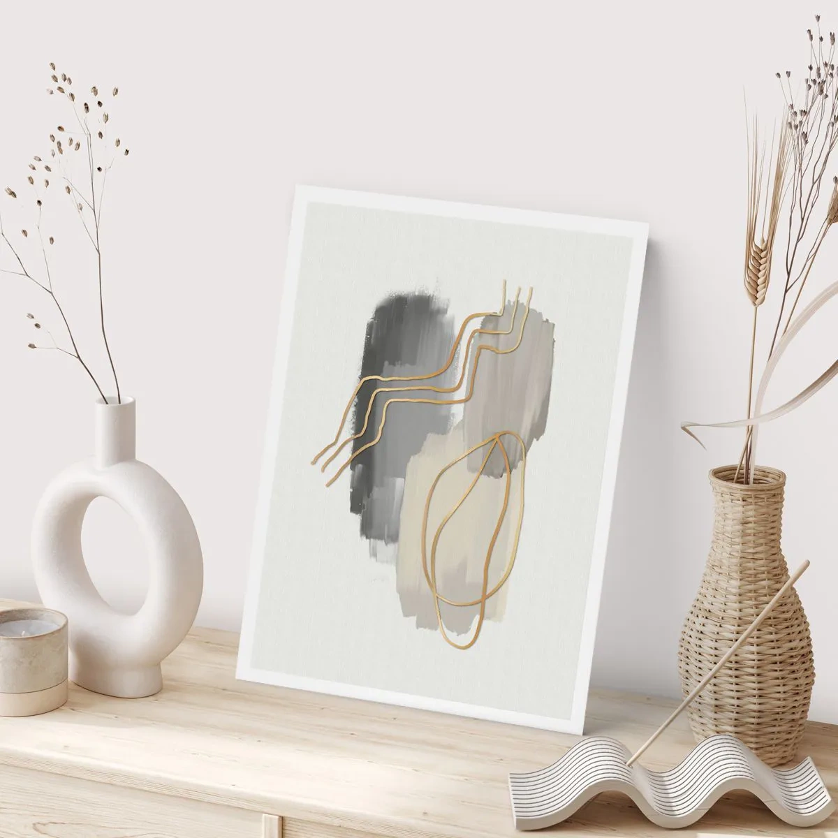 Plakat - Vedholdenhed og bevægelse - 50x70 cm