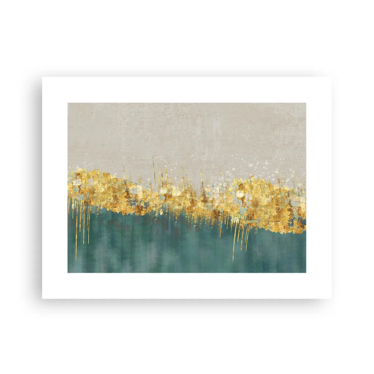 Plakat - Den gyldne grænse - 40x30 cm