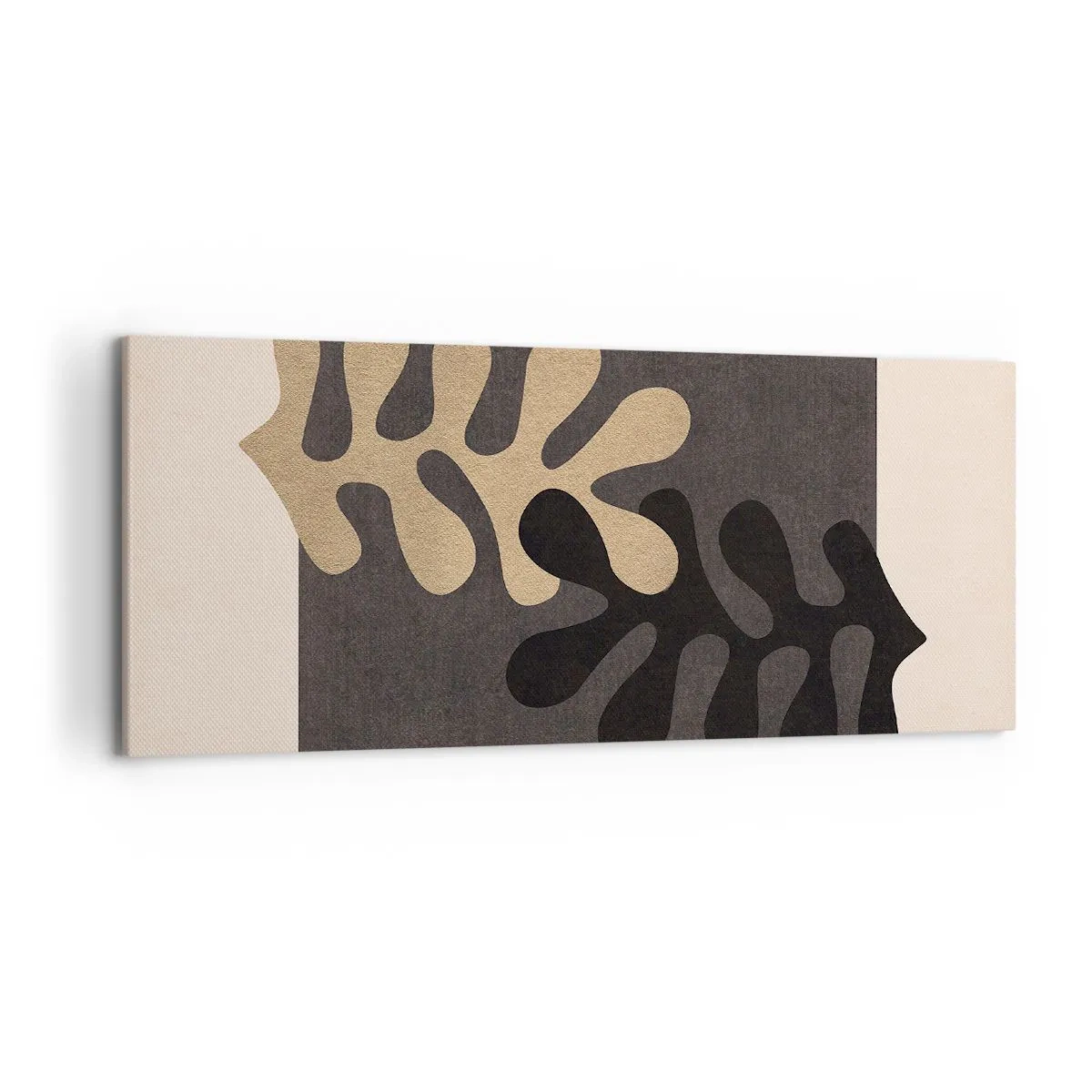 Lærredstryk - Billede på lærred - Fravær og supplement - 120x50 cm