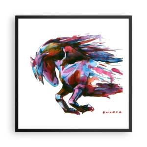 Plakat i sort ramme - I henrykkelse - 60x60 cm