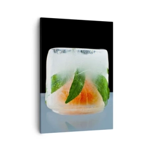 Lærredstryk - Billede på lærred - Frisk og kølig - 50x70 cm