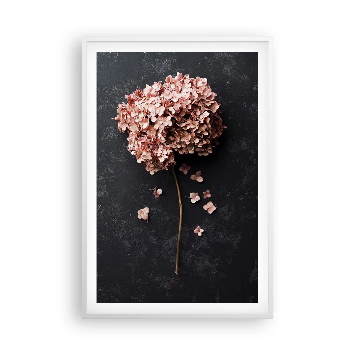 Plakat i hvid ramme - Et virkelig romantisk tegn - 61x91 cm