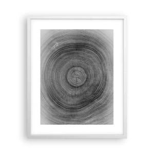 Plakat i hvid ramme - Et tegn på tiden - 40x50 cm