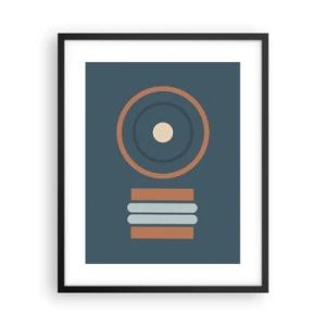 Plakat i sort ramme - Essensen af tingene - 40x50 cm