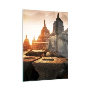 Billede på glas - Vejr med stor visdom - 50x70 cm