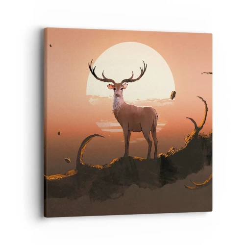 Lærredstryk - Billede på lærred - Denne aften er ikke som alle andre - 40x40 cm