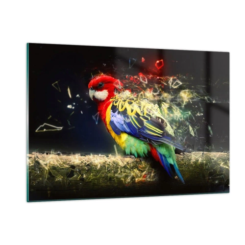 Billede på glas - Budbringeren af udstråling - 120x80 cm
